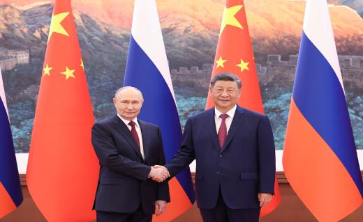 习近平同俄罗斯总统普京会谈