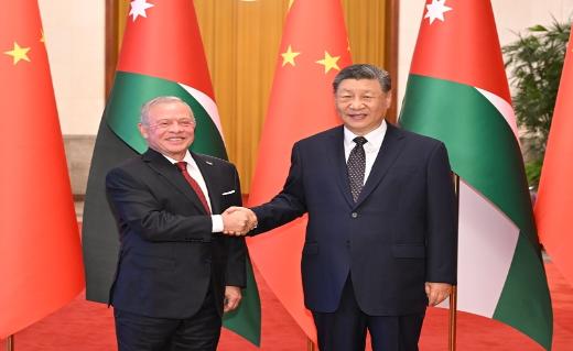 习近平同约旦国王阿卜杜拉二世会谈